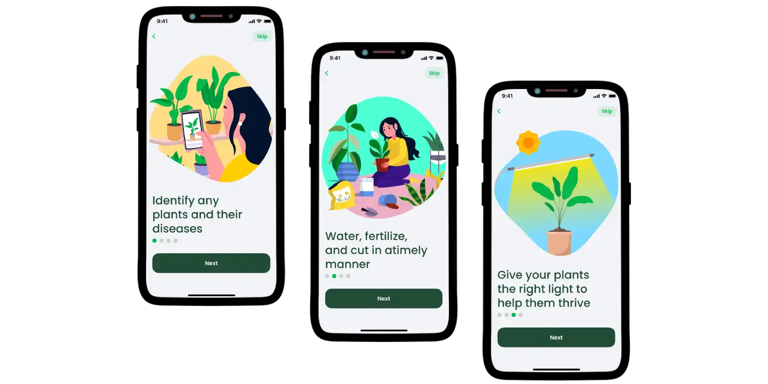 A part of the AI Plant Finder interface.